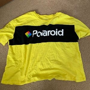 polaroid croptop